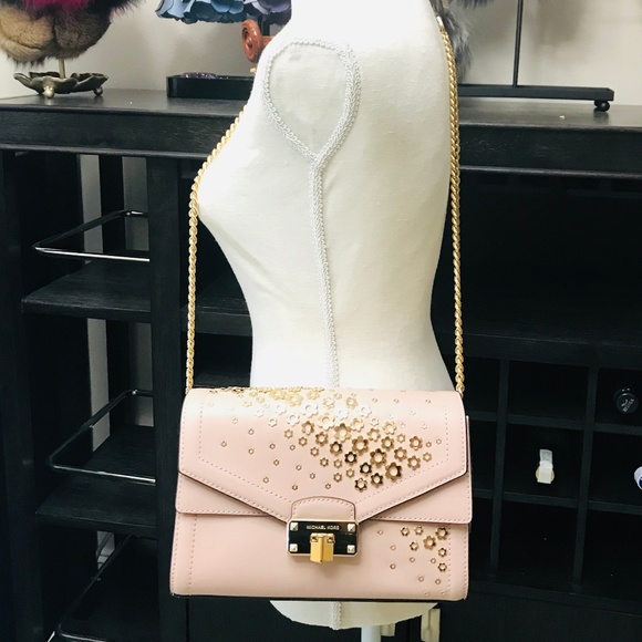 2PCS Michael Kors Kinsley Shoulder Flap Bag Wallet - Picture 7 of 8